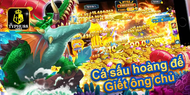 Sức hút của game vua bắn cá online typhu88